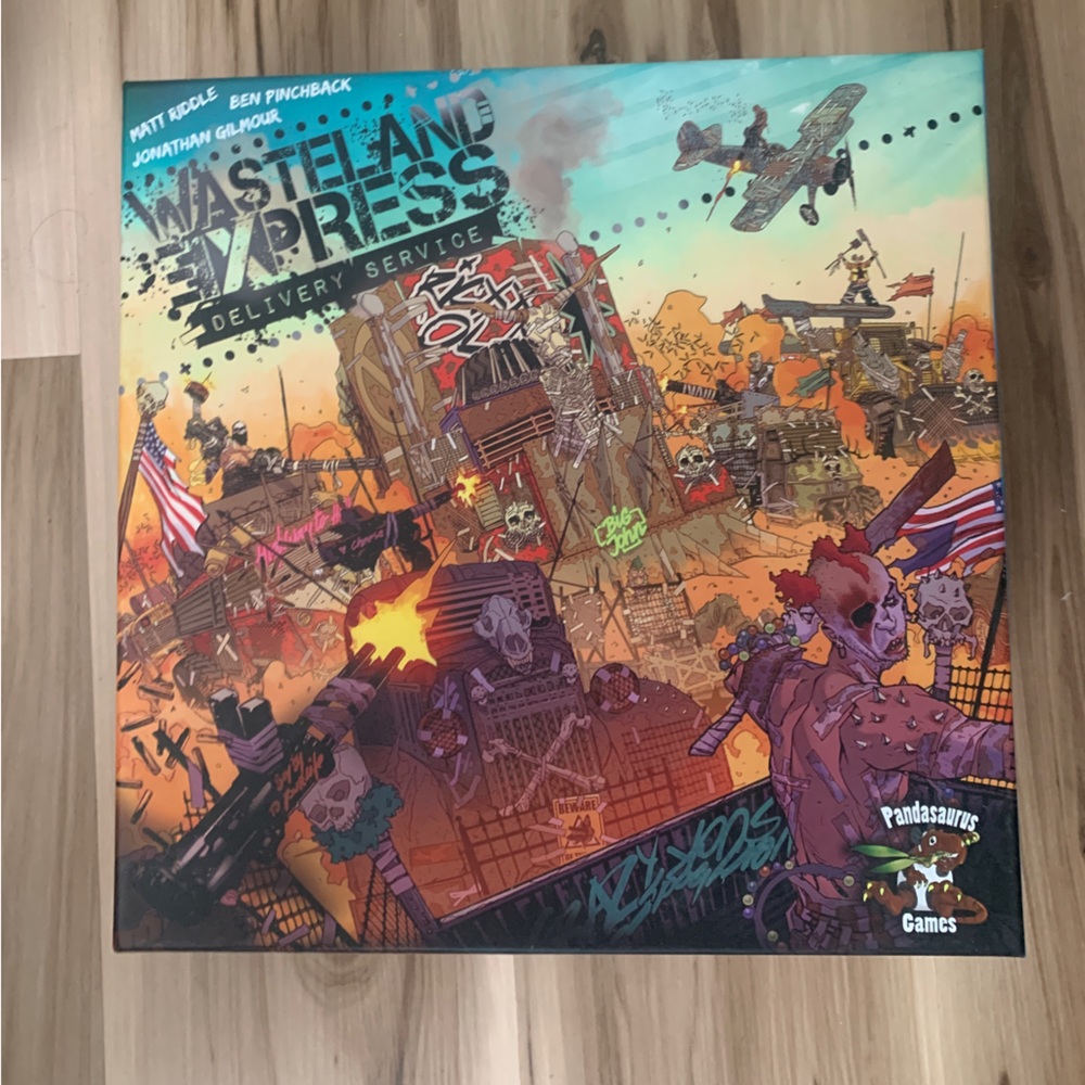 Wasteland Express Board Game- New
